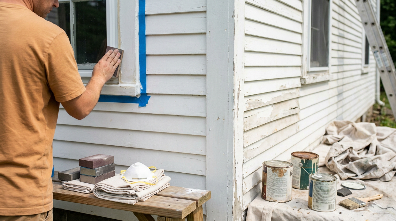 Cheap vs Professional Painting Prep Difference Prep difference between cheap house painting and professional painting