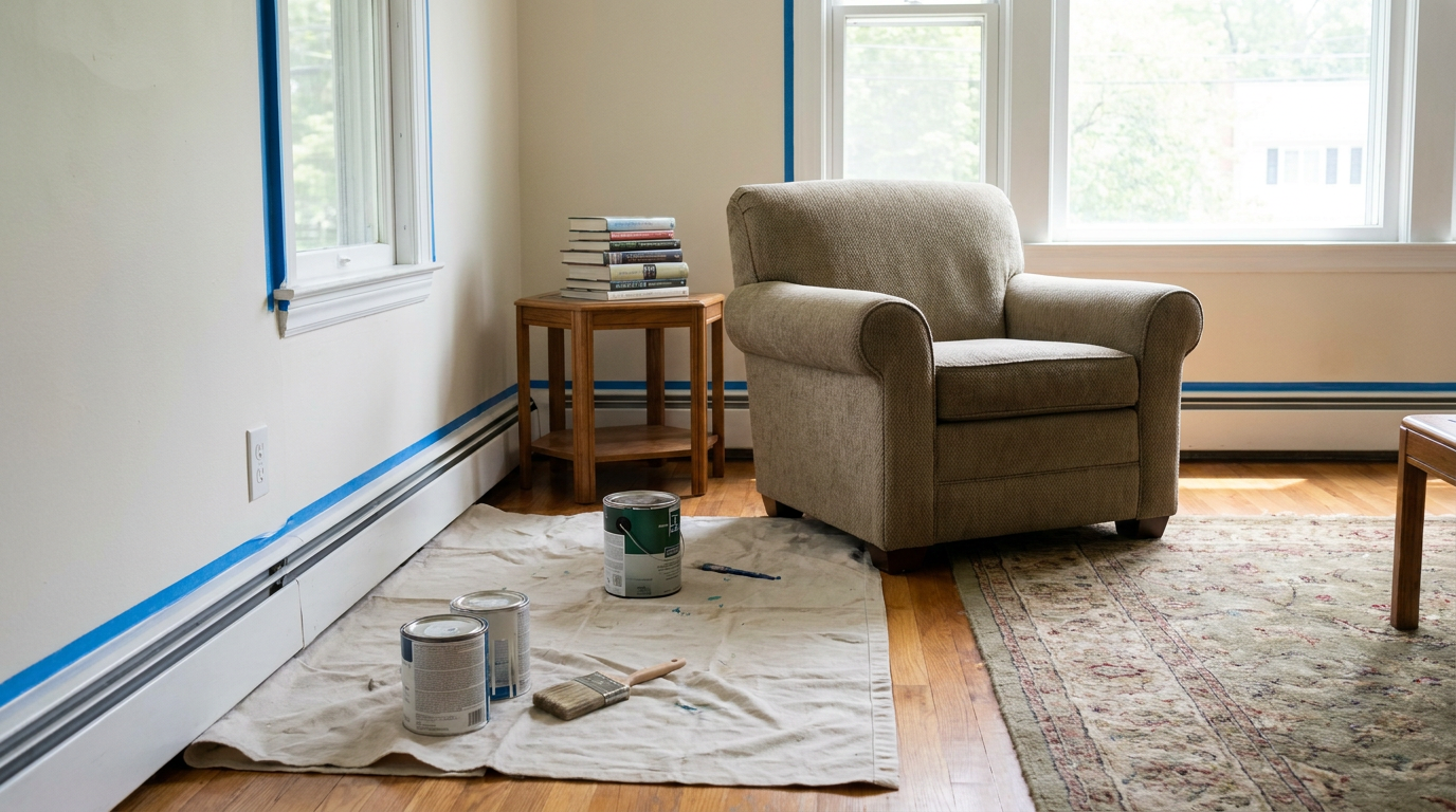 Interior Painting Daily Life Impact Interior painting daily life impact showing when indoor spaces should come first