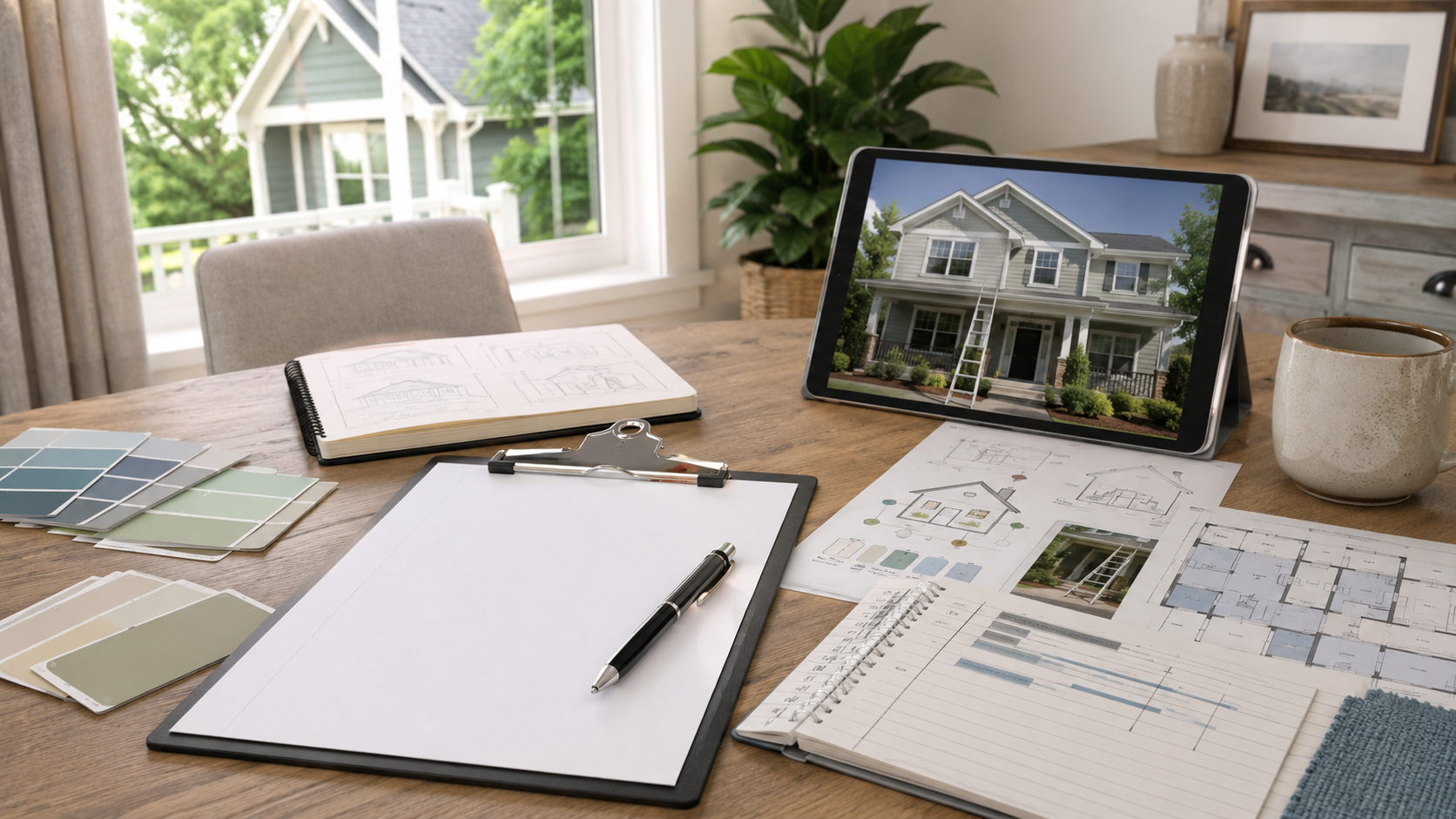 House Painting Project Planning Scope Timeline Review House painting project planning materials for timeline and scope review